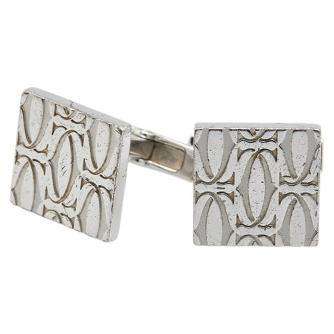 カルティエ ハッピーバースデー カフス シルバー メタル レディース CARTIER 【中古】