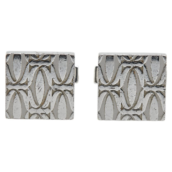 カルティエ ハッピーバースデー カフス シルバー メタル レディース CARTIER 【中古】