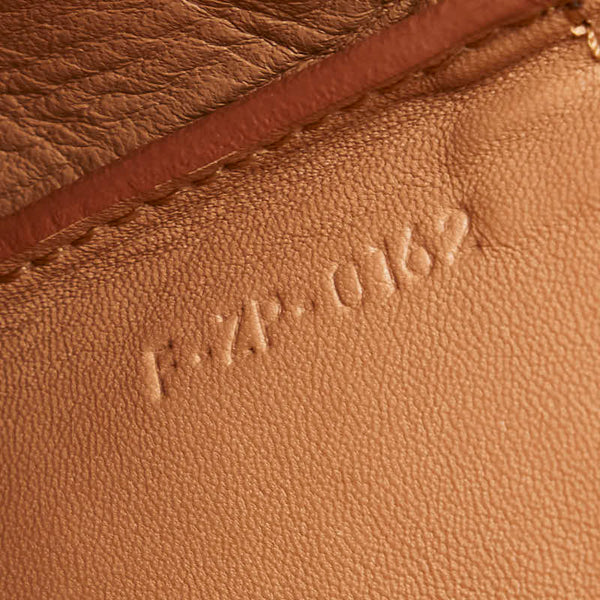 セリーヌ バイカラー ポーチ クラッチバッグ セカンドバッグ ブラウン ブラック レザー レディース CELINE 【中古】