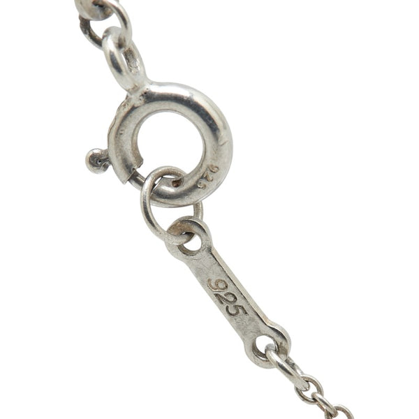 ティファニー オープンティアドロップ ネックレス シルバー SV925 シルバー レディース TIFFANY&Co. 【中古】