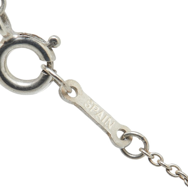 ティファニー オープンティアドロップ ネックレス シルバー SV925 シルバー レディース TIFFANY&Co. 【中古】