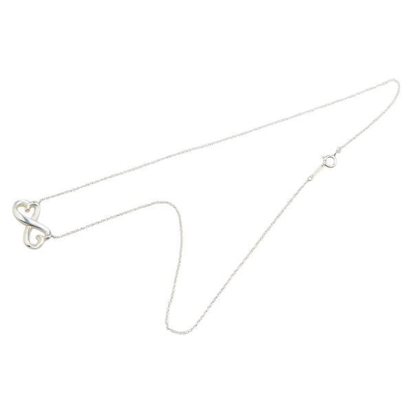 ティファニー ダブルラビングハート ネックレス シルバー SV925 シルバー レディース TIFFANY&Co. 【中古】