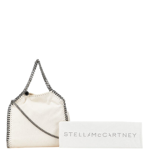 ステラマッカートニー ファラベラ ミニ ハンドバッグ チェーン ショルダーバッグ 2WAY 371223 ベージュ ポリエステル レディース Stella McCartney 【中古】
