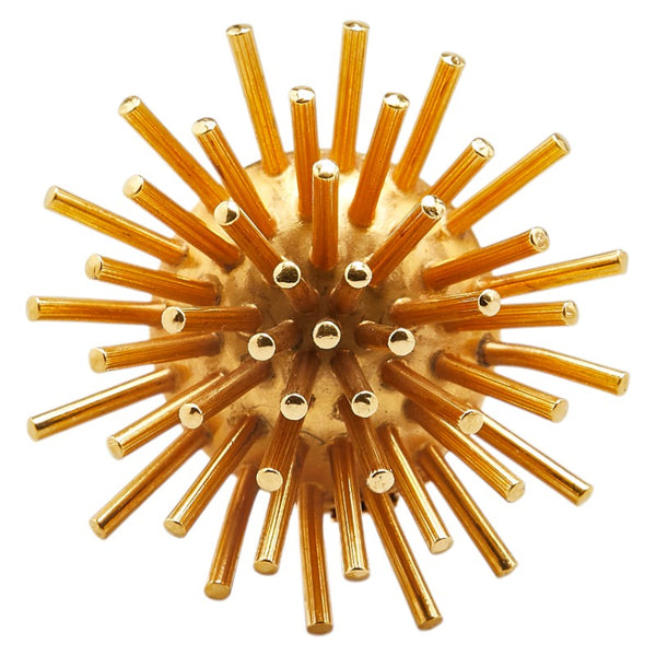 エルメス ブローチ ゴールド メッキ レディース HERMES 【中古】