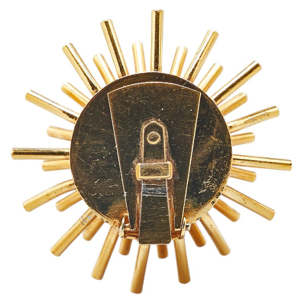 エルメス ブローチ ゴールド メッキ レディース HERMES 【中古】