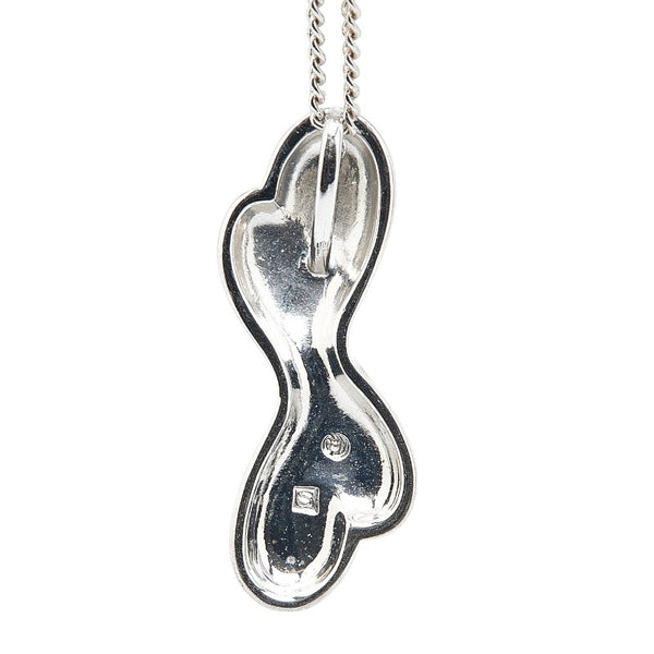 タサキ パール ネックレス SV925 シルバー 真珠 レディース TASAKI 【中古】
