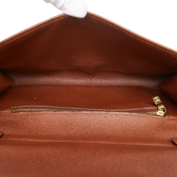 ルイ ヴィトン モノグラム ボルドー 斜め掛け ショルダーバッグ M51797 ブラウン PVC レザー レディース LOUIS VUITTON 【中古】