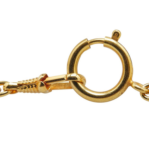 シャネル チェーン ネックレス ゴールド メッキ レディース CHANEL 【中古】