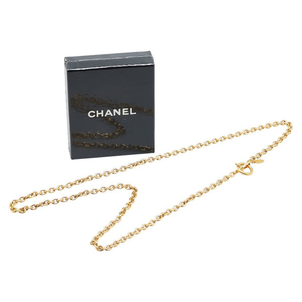 シャネル チェーン ネックレス ゴールド メッキ レディース CHANEL 【中古】