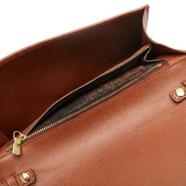 ルイ ヴィトン モノグラム ボルドー24 斜め掛け ショルダーバッグ M51798 ブラウン PVC レザー レディース LOUIS VUITTON 【中古】