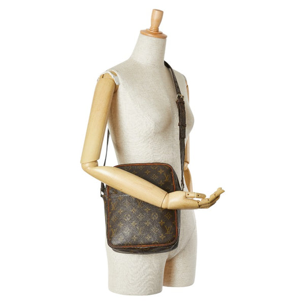 ルイ ヴィトン モノグラム プチマルソー 斜め掛け ショルダーバッグ M40264 ブラウン PVC レザー レディース LOUIS VUITTON 【中古】