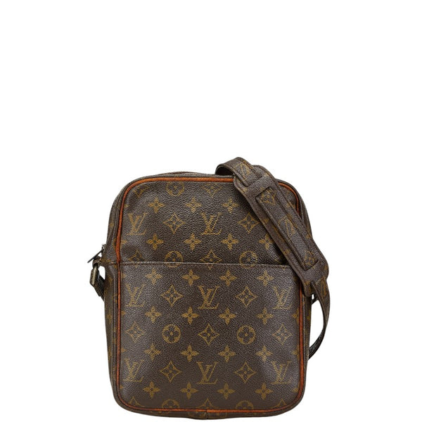 ルイ ヴィトン モノグラム プチマルソー 斜め掛け ショルダーバッグ M40264 ブラウン PVC レザー レディース LOUIS VUITTON 【中古】