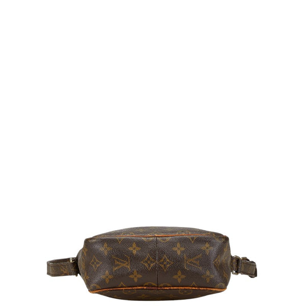 ルイ ヴィトン モノグラム プチマルソー 斜め掛け ショルダーバッグ M40264 ブラウン PVC レザー レディース LOUIS VUITTON 【中古】