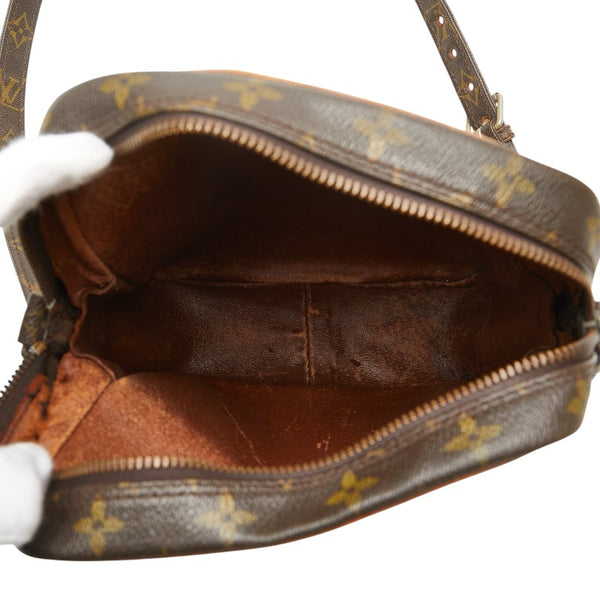 ルイ ヴィトン モノグラム プチマルソー 斜め掛け ショルダーバッグ M40264 ブラウン PVC レザー レディース LOUIS VUITTON 【中古】