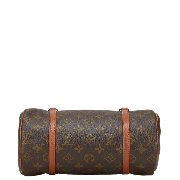 ルイ ヴィトン モノグラム パピヨン26 ハンドバッグ M51366 ブラウン PVC レザー レディース LOUIS VUITTON 【中古】