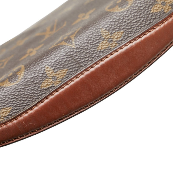 ルイ ヴィトン モノグラム モンソー28 ハンドバッグ ショルダーバッグ 2WAY M51185 ブラウン PVC レザー レディース LOUIS VUITTON 【中古】