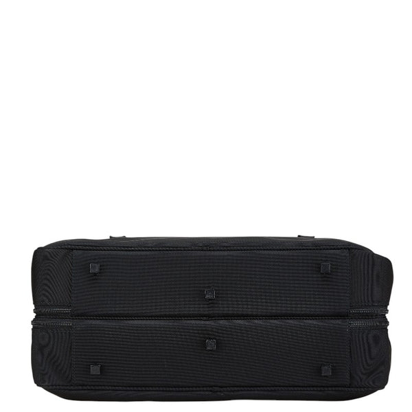 グッチ ボストンバッグ トラベルバッグ 旅行用バッグ 002689 ブラック キャンバス レザー レディース GUCCI 【中古】