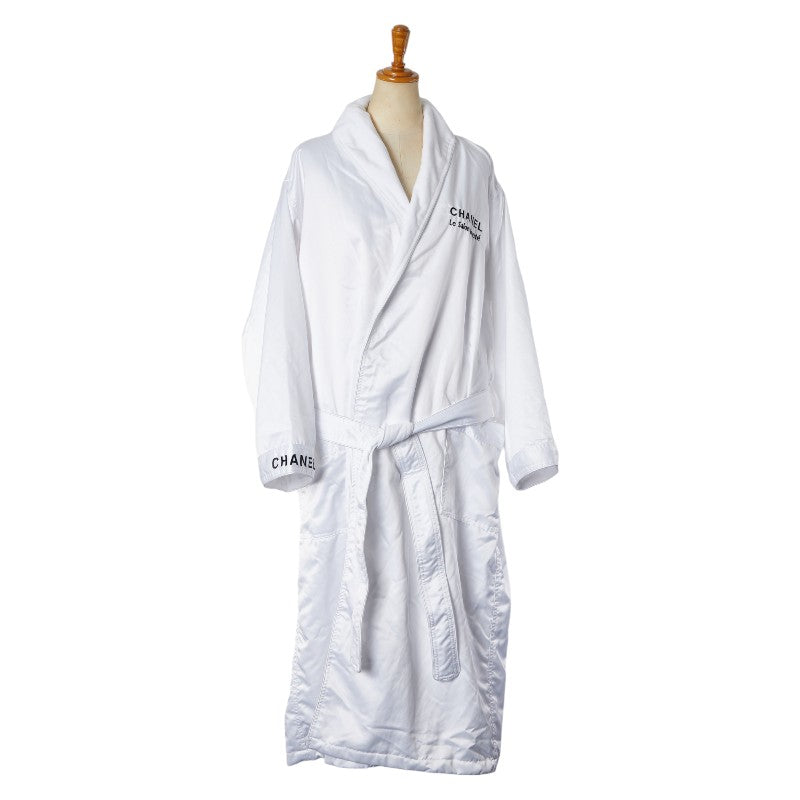 シャネル Le Salon Beaute バスローブ ホワイト レディース CHANEL 【中古】
