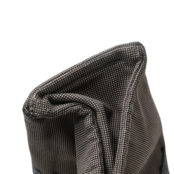 エルメス エールライン トートMM トートバッグ ハンドバッグ グレー キャンバス レディース HERMES 【中古】