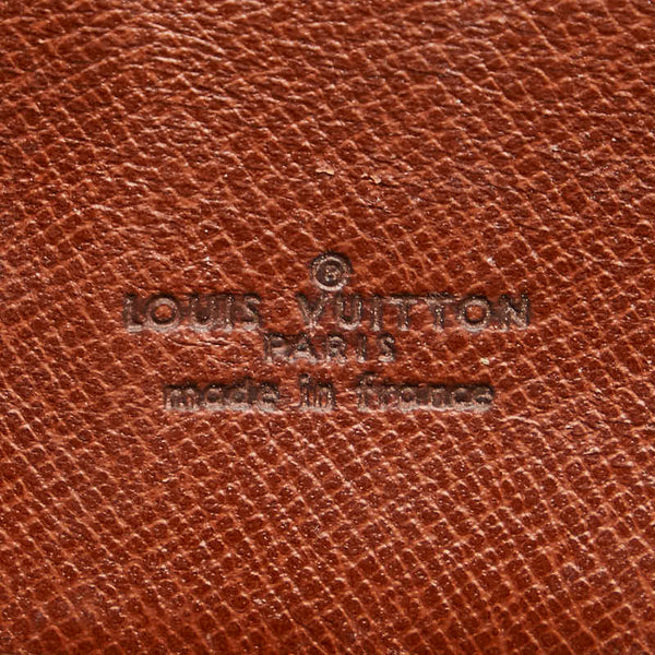 ルイ ヴィトン モノグラム ミニ サンクルー ショルダーバッグ M51244 ブラウン PVC レザー レディース LOUIS VUITTON 【中古】