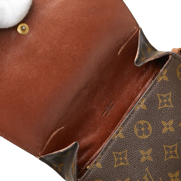 ルイ ヴィトン モノグラム ミニ サンクルー ショルダーバッグ M51244 ブラウン PVC レザー レディース LOUIS VUITTON 【中古】