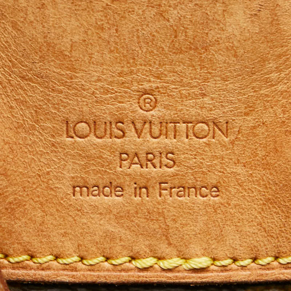 ルイ ヴィトン モノグラム モンスリMM リュック バックパック M51136 ブラウン PVC レザー レディース LOUIS VUITTON 【中古】
