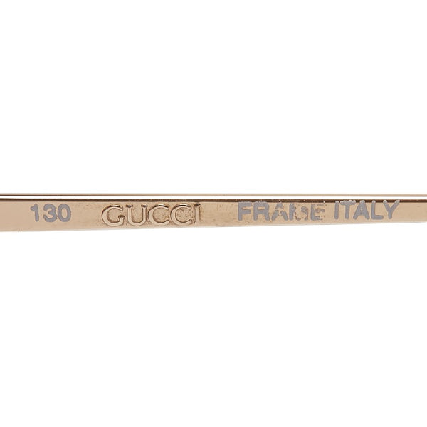 グッチ サングラス パープル ブラック ゴールド プラスチック レディース GUCCI 【中古】