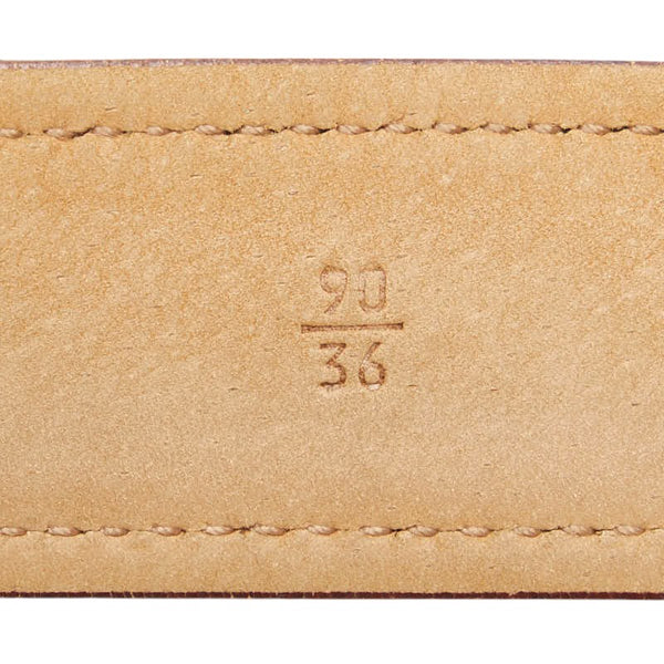 プラダ ベルト サイズ：90/36 ブラウン レザー メンズ PRADA 【中古】