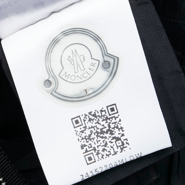 モンクレール ABITO ワンピース サイズ：38 ブラック ポリエステル レディース MONCLER 【中古】