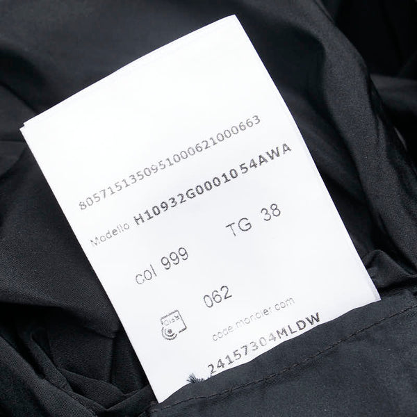 モンクレール ABITO ワンピース サイズ：38 ブラック ポリエステル レディース MONCLER 【中古】
