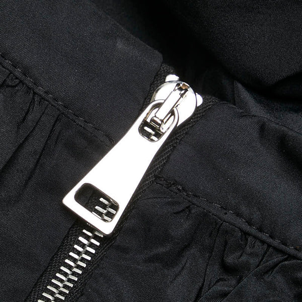 モンクレール ABITO ワンピース サイズ：38 ブラック ポリエステル レディース MONCLER 【中古】