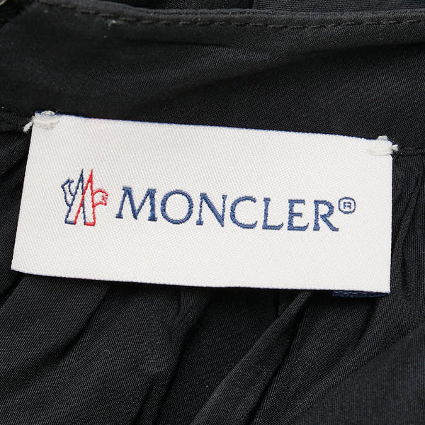 モンクレール ABITO ワンピース サイズ：38 ブラック ポリエステル レディース MONCLER 【中古】