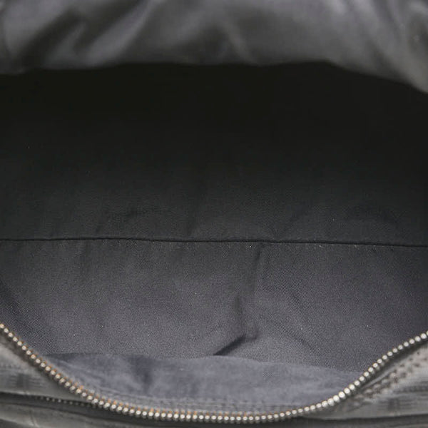 シャネル ニュートラベルライン バニティバッグ ブラック ナイロン レザー レディース CHANEL 【中古】