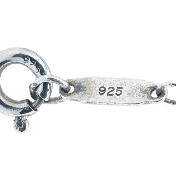 ティファニー ノーツ ダブルハート ネックレス SV925 シルバー レディース TIFFANY&Co. 【中古】