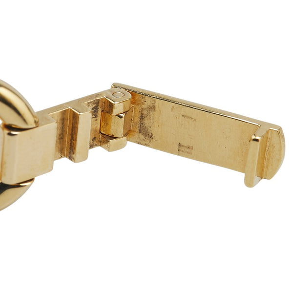 グッチ 腕時計 バングルウォッチ 1500 クオーツ ホワイト文字盤 ステンレススチール レディース GUCCI 【中古】