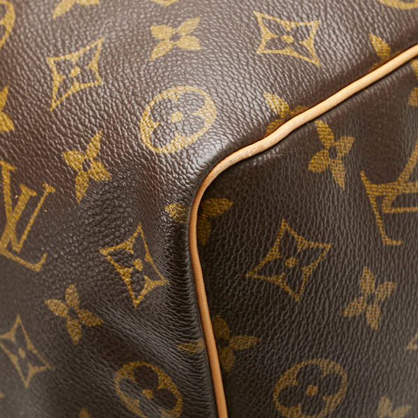 ルイ ヴィトン モノグラム キーポル50 ボストンバッグ ハンドバッグ M41426 ブラウン PVC レザー レディース LOUIS VUITTON 【中古】