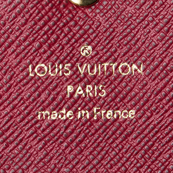 ルイ ヴィトン モノグラム ミュルティクレ6 6連 キーケース M62630 ブラウン フューシャ PVC レザー レディース LOUIS VUITTON 【中古】