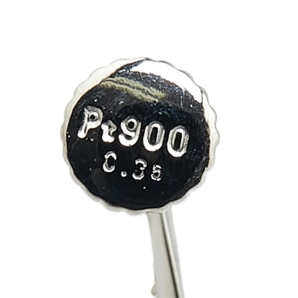Pt900 プラチナ ダイヤ0.70ct ネジ式 イヤリング レディース 【中古】