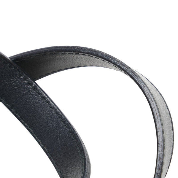 シャネル ニュートラベルライン ミニボストンバッグ ハンドバッグ ブラック ナイロン レザー レディース CHANEL 【中古】