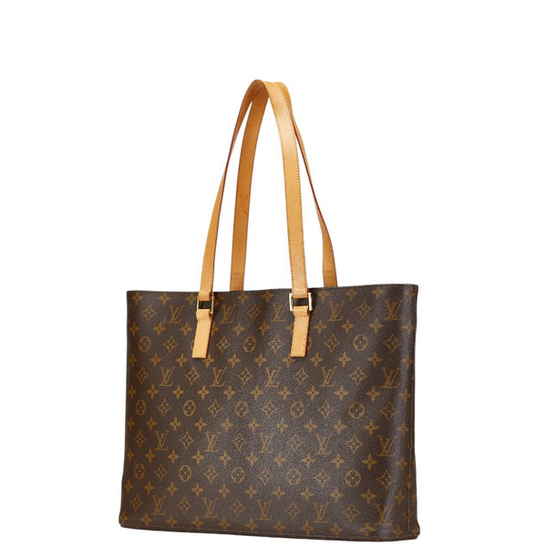 ルイ ヴィトン モノグラム ルコ トートバッグ ショルダーバッグ  M51155 ブラウン PVC レザー レディース LOUIS VUITTON 【中古】