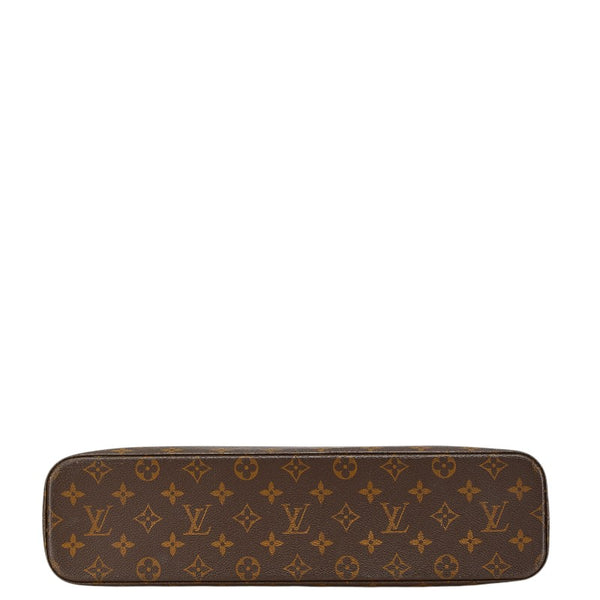 ルイ ヴィトン モノグラム ルコ トートバッグ ショルダーバッグ  M51155 ブラウン PVC レザー レディース LOUIS VUITTON 【中古】