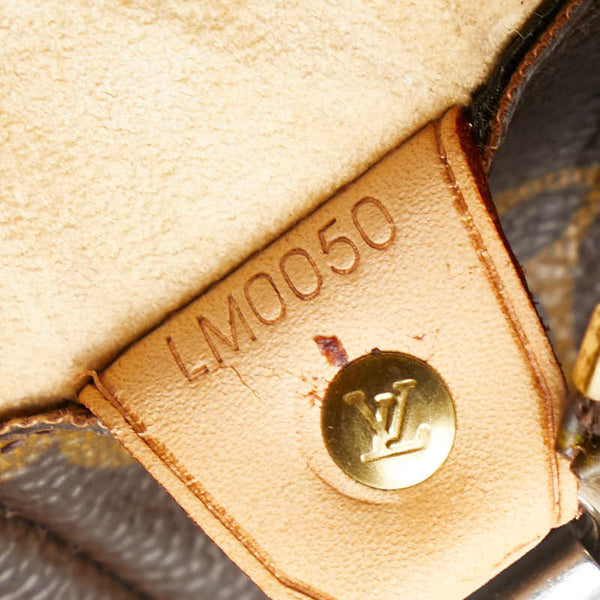 ルイ ヴィトン モノグラム ルコ トートバッグ ショルダーバッグ  M51155 ブラウン PVC レザー レディース LOUIS VUITTON 【中古】