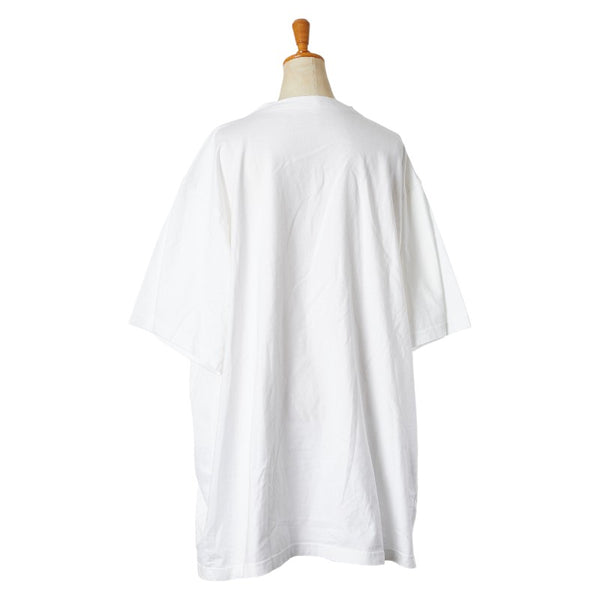 バレンシアガ 21SS LOVE EARTH プラネットプリント ダブルスリーブ Tシャツ サイズ：XXS 657059 ホワイト マルチカラー コットン メンズ BALENCIAGA 【中古】