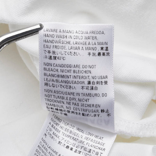 バレンシアガ 21SS LOVE EARTH プラネットプリント ダブルスリーブ Tシャツ サイズ：XXS 657059 ホワイト マルチカラー コットン メンズ BALENCIAGA 【中古】