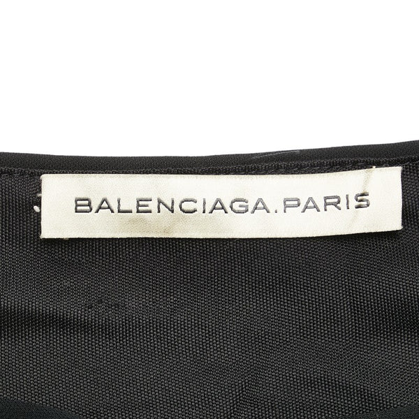 バレンシアガ チュニック サイズ：34 ブラック ネイビー レーヨン レディース BALENCIAGA 【中古】