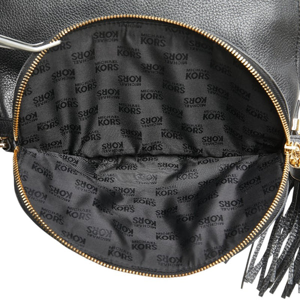 マイケルコース タッセル ハンドバッグ ショルダーバッグ 2WAY ブラック レザー レディース Michael Kors 【中古】