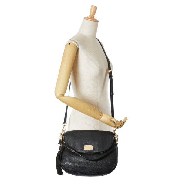 マイケルコース タッセル ハンドバッグ ショルダーバッグ 2WAY ブラック レザー レディース Michael Kors 【中古】