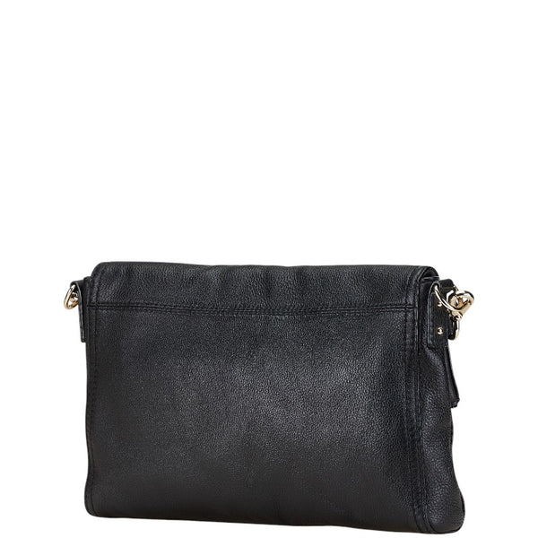 ケイトスペード ショルダーバッグ ブラック レザー レディース Kate Spade 【中古】