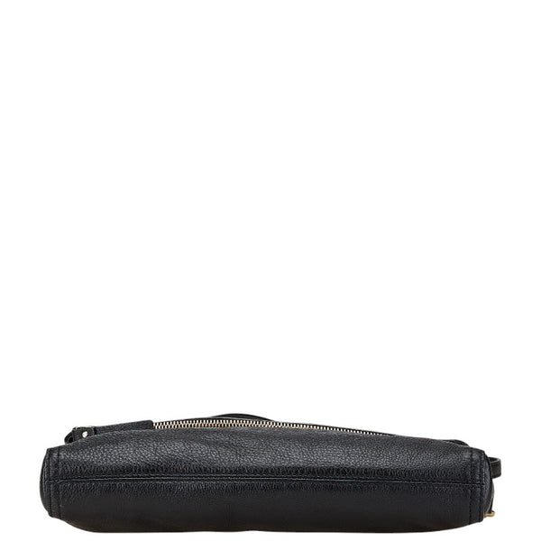 ケイトスペード ショルダーバッグ ブラック レザー レディース Kate Spade 【中古】