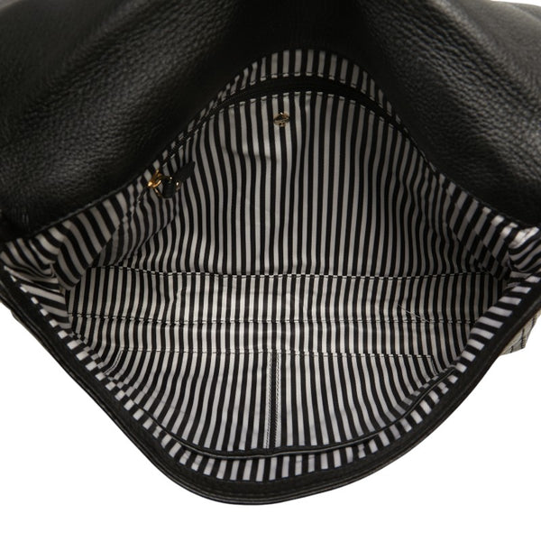 ケイトスペード ショルダーバッグ ブラック レザー レディース Kate Spade 【中古】